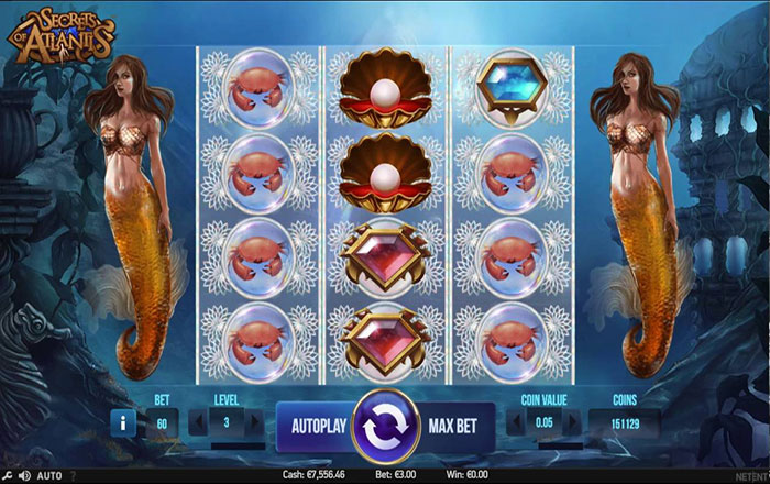 Secret of atlantis slot